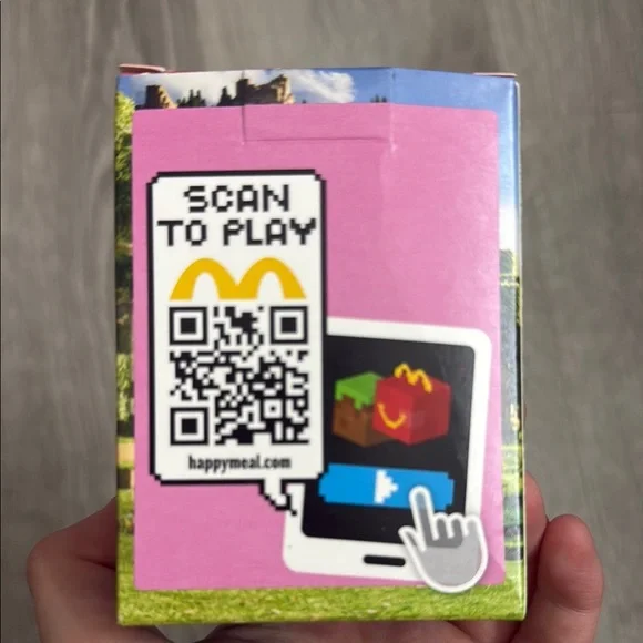 2/$15 McDonalds Minecraft Pink Sheep Toy - Picture 2 of 4